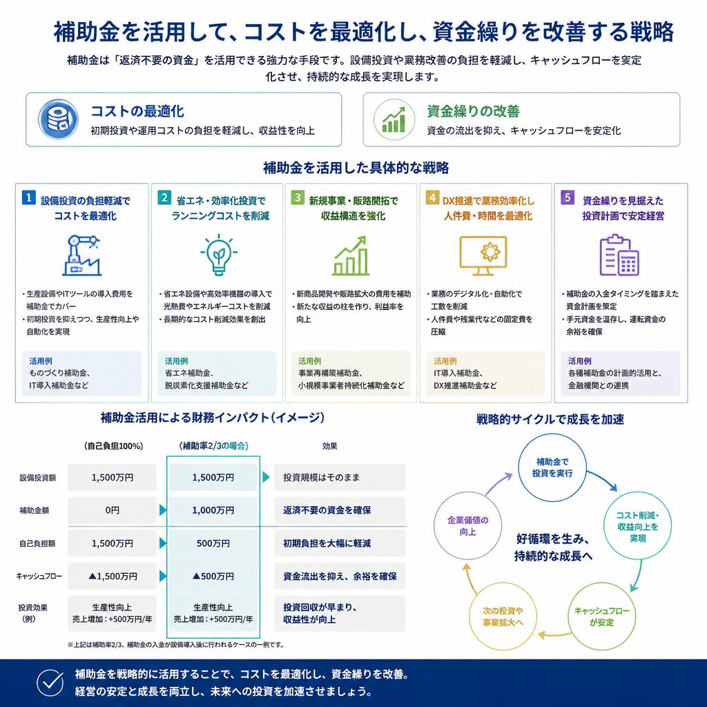 コストの最適化と資金繰り