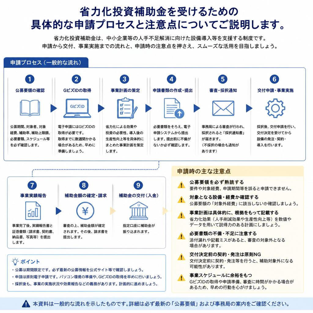 4. 補助金の申請手順