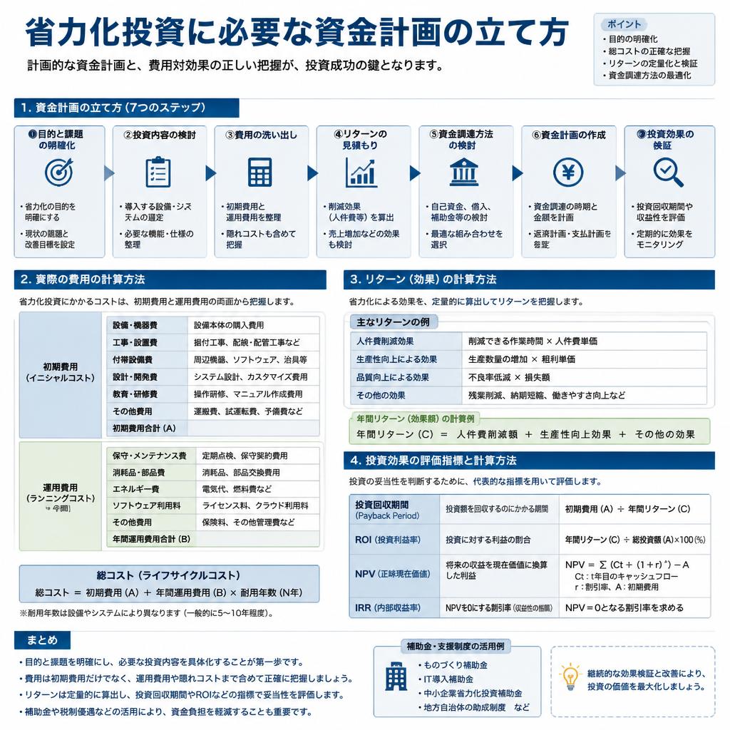 5. 資金計画の立て方
