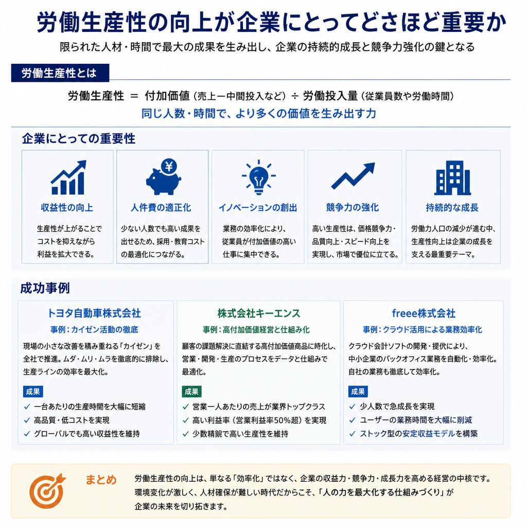 2. 労働生産性向上の重要性