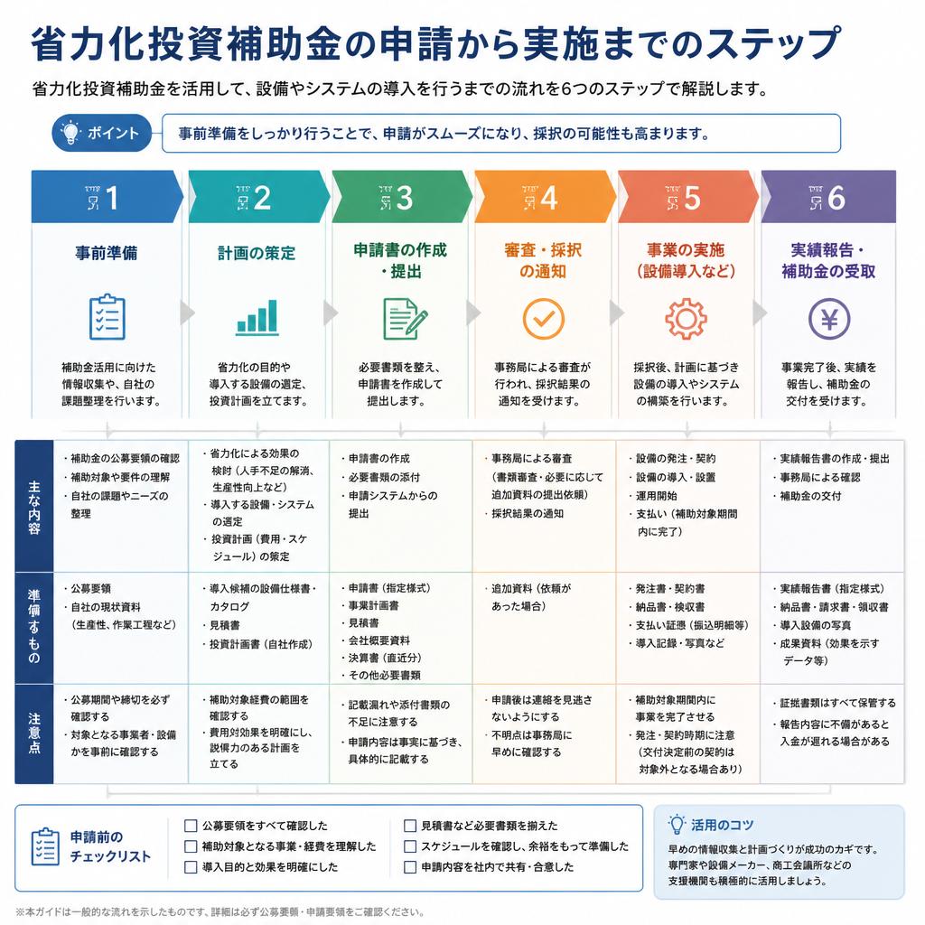 導入に向けたステップ
