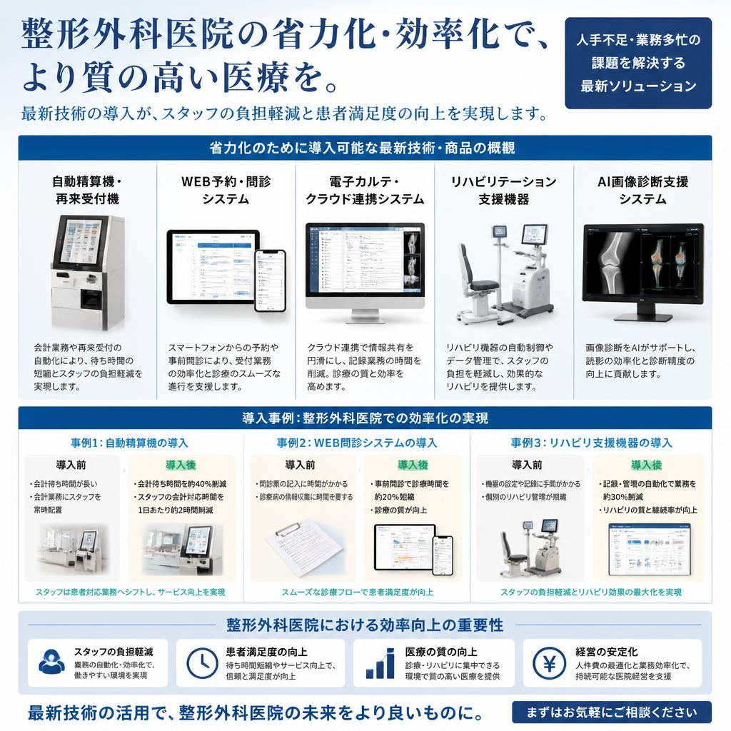 省力化の重要性と最新技術