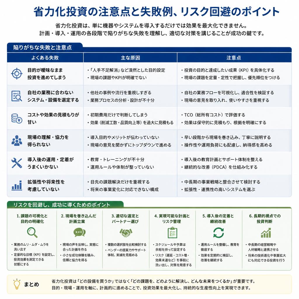 中小企業が注意すべき投資の落とし穴