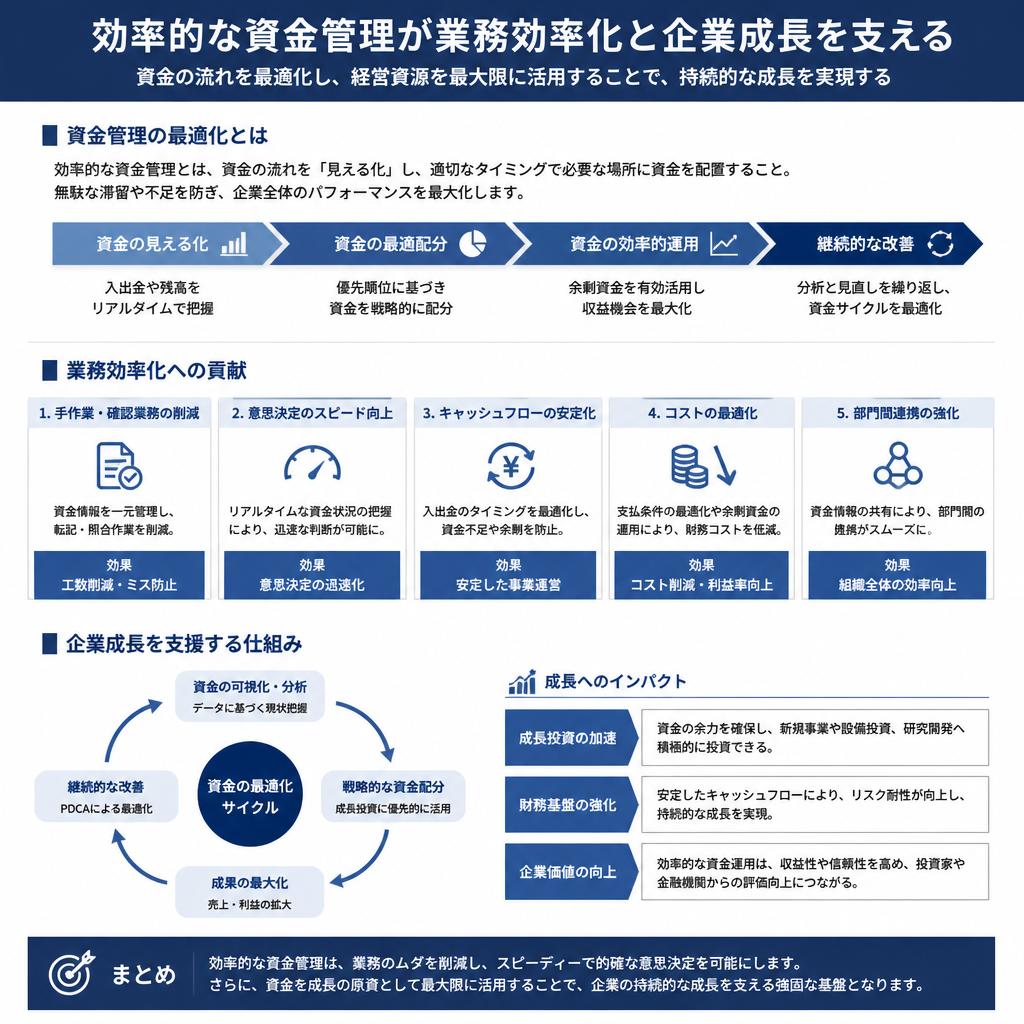 5. 資金管理と業務効率の関係