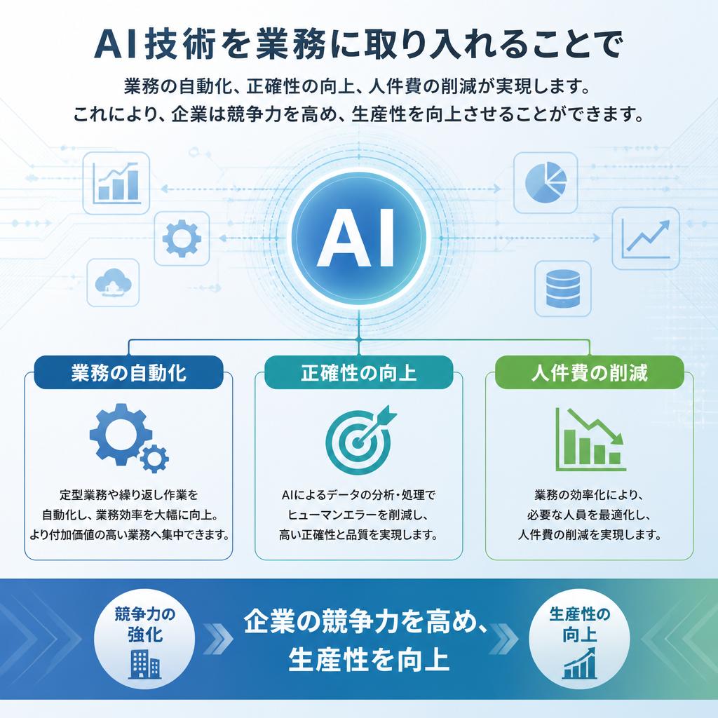 AI技術導入のメリット
