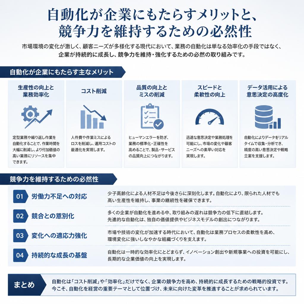 2. 自動化の必要性