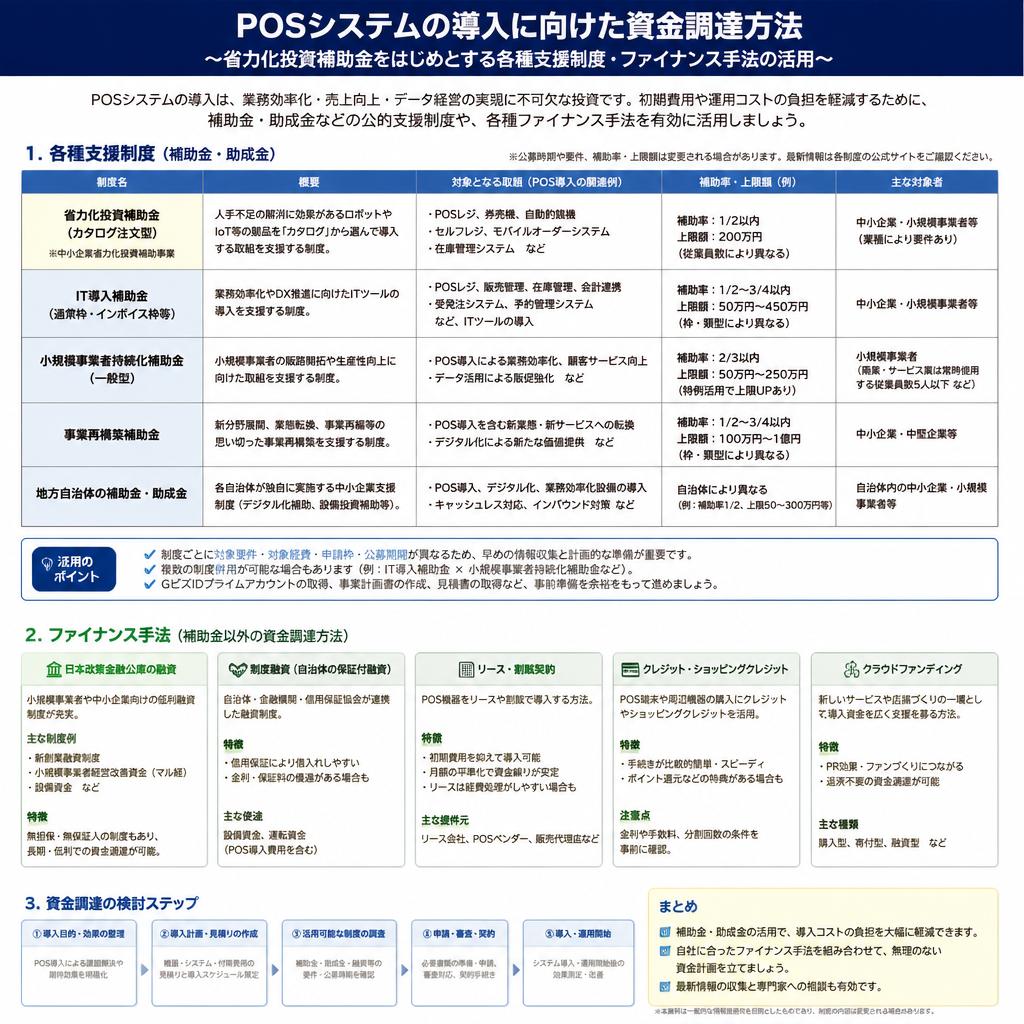 資金調達方法の選択肢