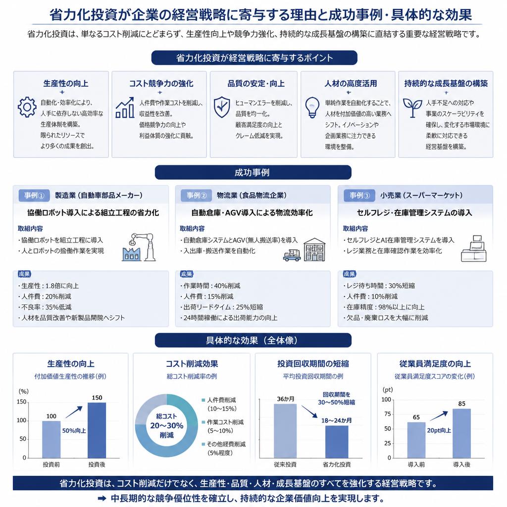 4. 経営戦略としての省力化投資の重要性