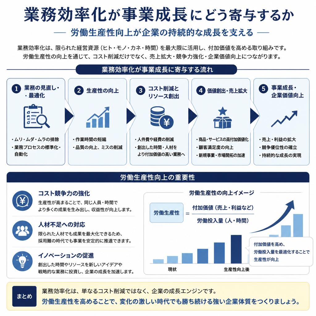 4. 業務効率化の重要性