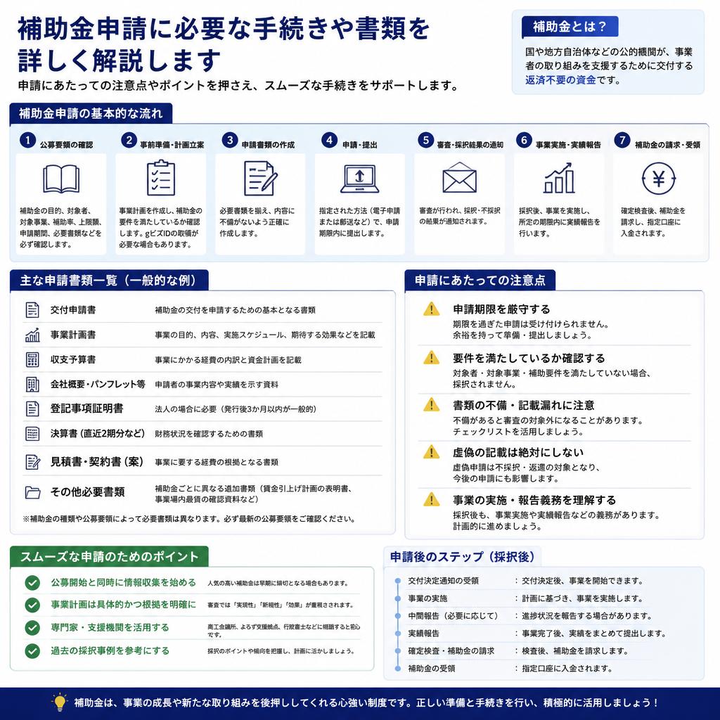 申請手続きの流れ
