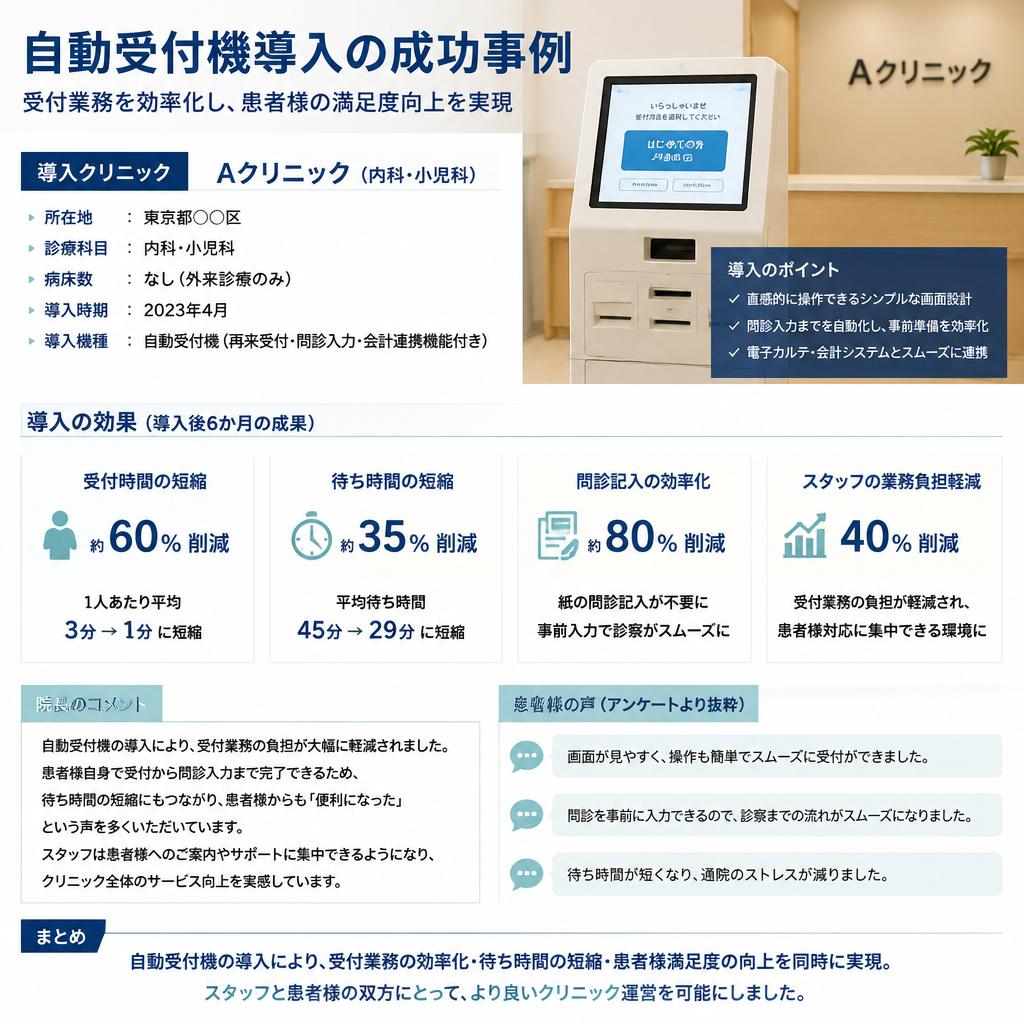 クリニックの運営効率化事例