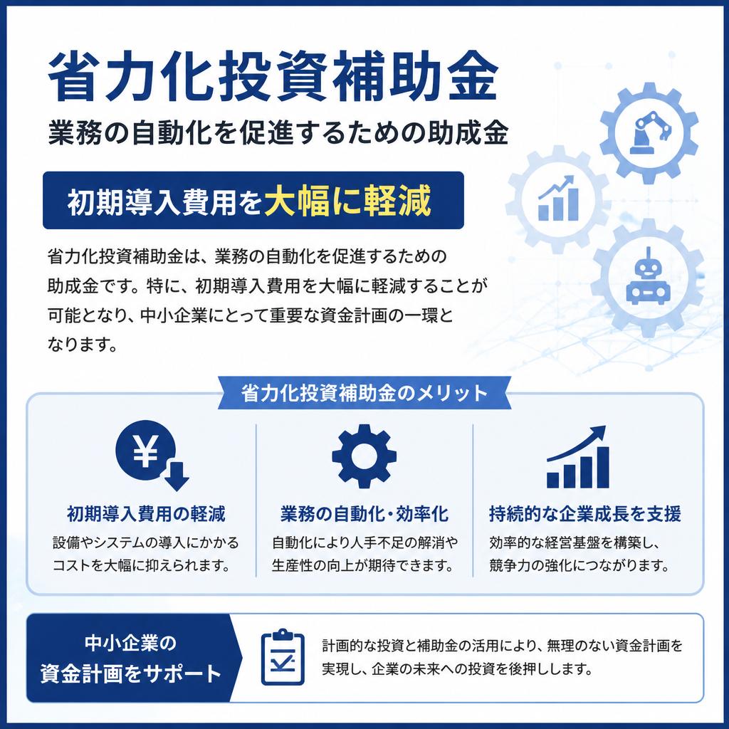 省力化投資補助金とは？