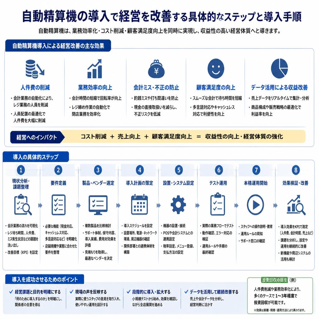 経営改善のためのステップ