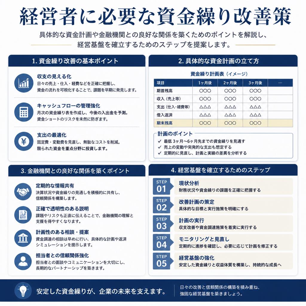 資金繰り改善のための戦略