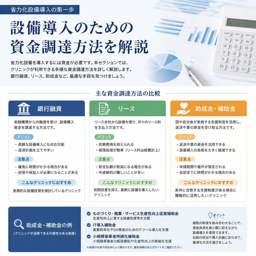 資金調達方法の紹介