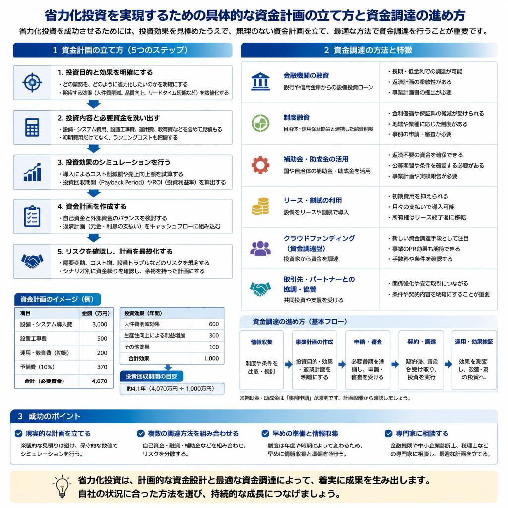 資金計画の立て方