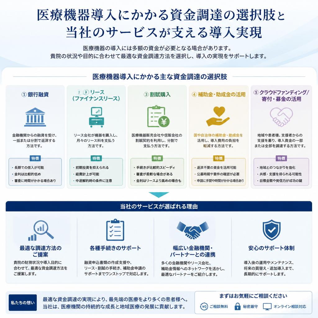 2. 資金調達サービスの重要性