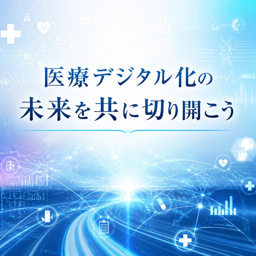 医療デジタル化の未来を共に切り開こう