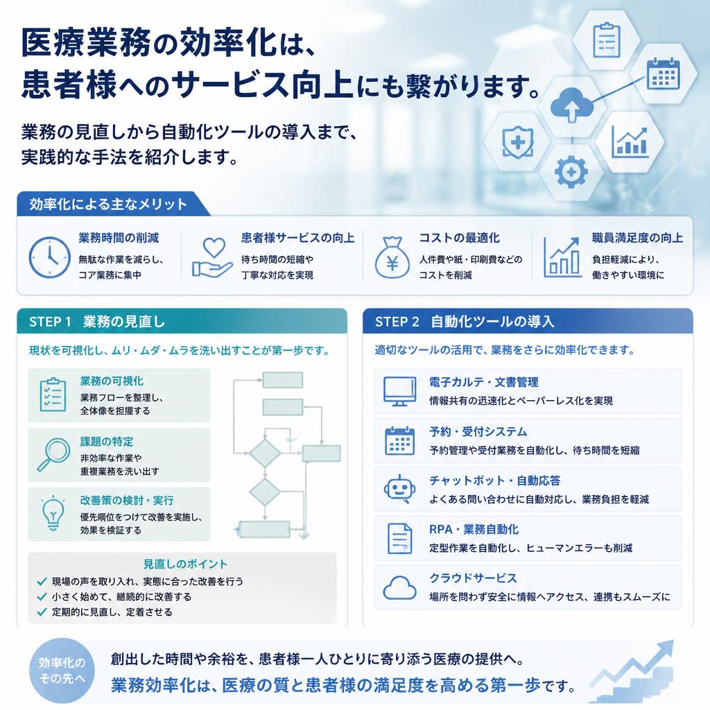 業務効率化を実現する具体策